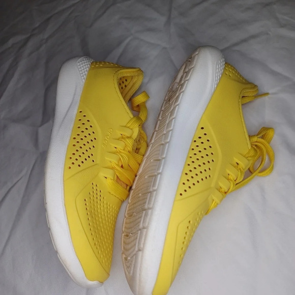 CROCS Kids Yellow Shoes - Picture 7 of 13